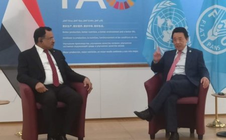 الوزير السقطري يبحث مع منظمة الفاو تطوير قطاعي الزراعة والأسماك في اليمن