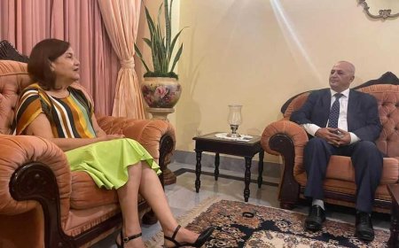 وزير المياه يبحث مع نظيره الكوبي سبل تعزيز التنسيق في قضايا البيئة والمناخ