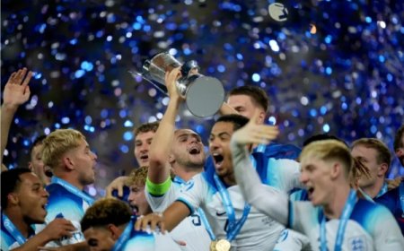 المنتخب الإنجليزي يتوج بلقب بطولة أوروبا تحت 21 عاماً على حساب إسبانيا