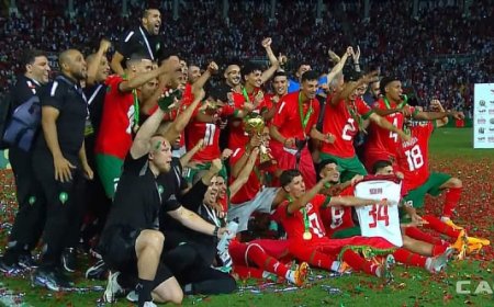 المغرب يفوز على مصر ويتوج بلقب أمم أفريقيا لأقل من 23 عاماً