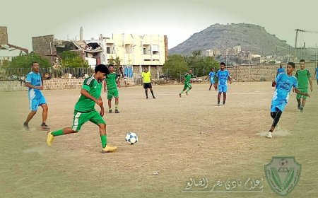 نصر الضالع يتغلب على فريق الحاسكي في مباراة ودية