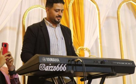 ساحر الأورج ”معتز الخلاقي" يبهر الجماهير في حفلات عيد الأضحى بحديقة الشحر