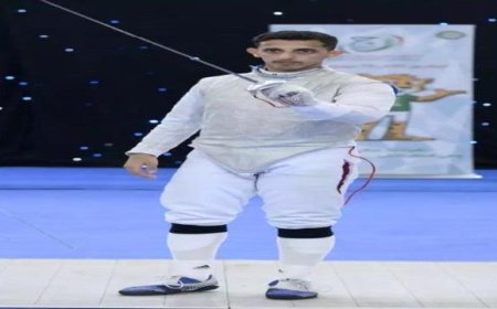 اللاعب خالد اليافعي يحصد الميدالية الذهبية في مسابقة دولية