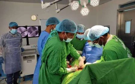 إجراء عملية نوعية في جراحة العظام والمفاصل بشبوة