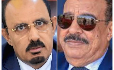 اللواء بن بريك يبارك لمحافظ حضرموت صور الرقي التي ظهرت بها حضرموت في تدشين مهرجان البلدة