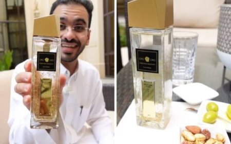 شاب سعودي يشتري علبة صغيرة من الماء ب1000 ريال ويقول أنها من ماء الذهب