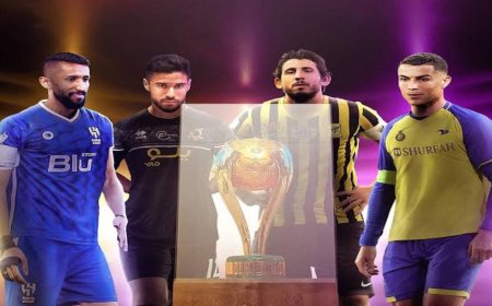 مواجهات نارية في بطولة كأس السوبر السعودي موسم 2023-2024