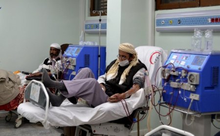 قطر تدعم مشروع مركز غسيل الكلى بمدينة الحوطة في لحج