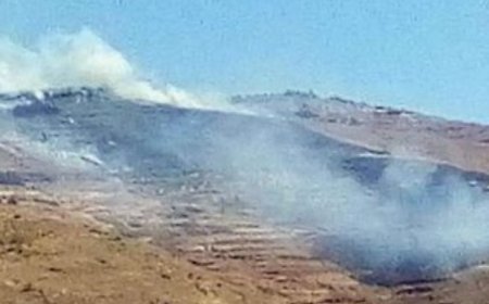 سوريا:اندلاع حريقين هائلين في ريفي حمص وحماة