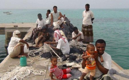 اللجنة الدولية للصليب الأحمر: 70% من صغار صيادي اليمن تضرروا من الحرب