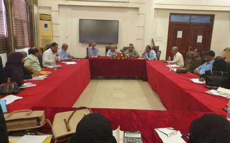 "البيشي" يرأس الاجتماع الصحي  لمناقشة حملة التحصين ضد مرض الحصبة بعدن
