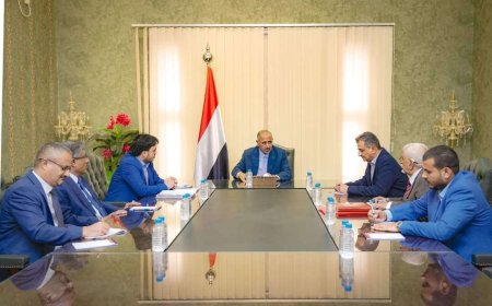 اجتماع برئاسة الزبيدي يناقش وضع الكهرباء في العاصمة المؤقتة عدن