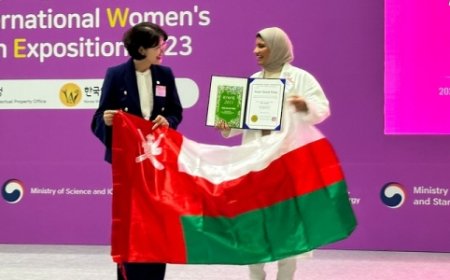 مبتكرة عمانية تحقق الجائزة الكبرى في مسابقة دولية بكوريا الجنوبية