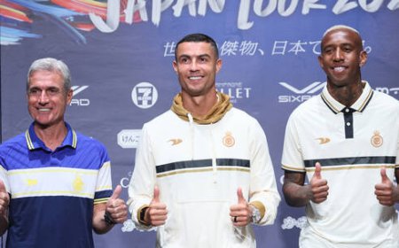 كريستيانو رونالدو سفيرا للكرة السعودية في اليابان