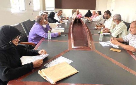 مجلس جامعة لحج يستكمل اجتماعه الدوري لشهر يوليو ويتخذ عدداً من القرارات