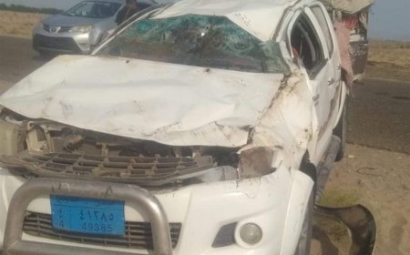 وفاة وإصابة 9 أشخاص بحادثين مروريين في إب وعدن