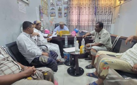 اجتماع مشترك لمناقشة الخطوات الأخيرة لعمل إدارة خدمات الصرف الصحي