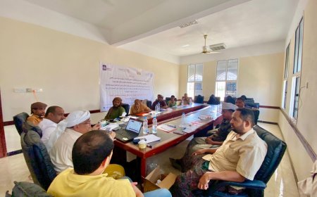 المدير العام لمديرية يبعث يدشن دورة بناء قدرات جمعيات مستخدمي المياه لمستفيدي المديرية