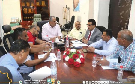 المهندس "معين الماس" يلتقي رئيس هيئة المواصفات اليمنية في عدن