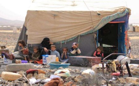 الأمم المتحدة: نزوح نحو أربعة آلاف أسرة يمنية منذ مطلع 2023