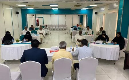 اللجنة الاستشارية بحضرموت تبحث جهود وصعوبات مؤسسة المياه ومكتب وزارة التربية والتعليم بساحل حضرموت