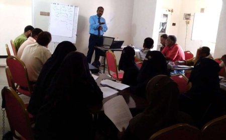 تدشين الدورة التدريبية التأهيلية لإعلاميي جمعيات منظمات المجتمع المدني بالكود بأبين