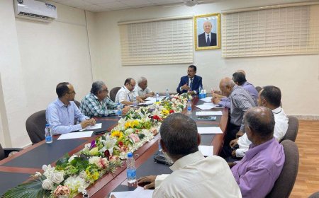 اجتماع للجنة التحضيرية لتأسيس جمعية المحاسبين القانونيين لمناقشة مهام وخطة العمل والنظام الأساسي بعدن