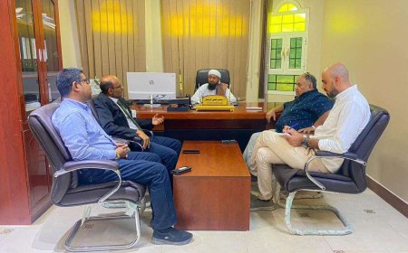 وكيل قطاع الإرشاد يلتقي وفدًا مشتركا من وزارة الصحة واليونسيف