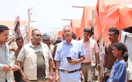 الصماتي يدشن مشروع صيانة وتحسين المأوى في مديرية تبن بلحج