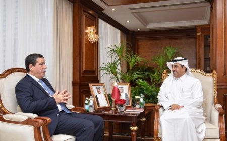 السفير بادي يبحث مع وزير قطري أوضاع العاملين اليمنيين