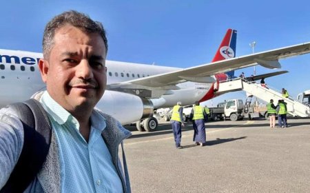 أبرز إعلاميي الحكومة الشرعية يصل صنعاء