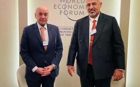 اللواء الزبيدي يلتقي الأمين العام لمجلس التعاون الخليجي