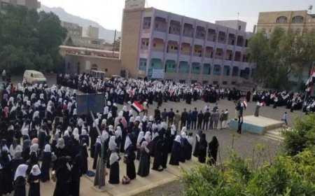 إضراب شامل في مدارس أبين احتجاجًا على عدم صرف رواتب المعلمين