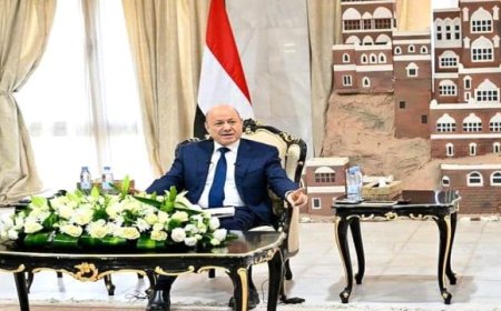 العليمي يدلي بتصريحات جديدة.. ماذا قال؟