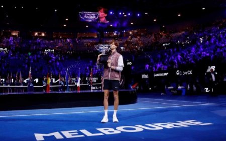 الإيطالي سينر يتوّج بلقب أستراليا المفتوحة للتنس لأول مرة في تاريخه