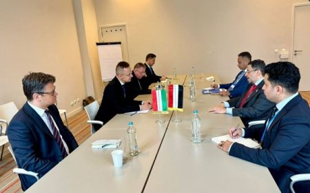 بن مبارك يبحث مع نظيره المجري تطورات اليمن والمنطقة