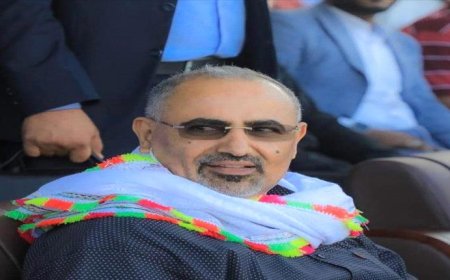 الزبيدي مخاطبا المشاركين في فعالية المكلا: يجب تسليم مدن وادي وصحراء حضرموت ومحافظة المهرة لقوات جنوبية من أبنائها