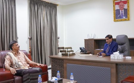 المكلا.. البحسني يطلع على جاهزية قوات الأمن الخاصة