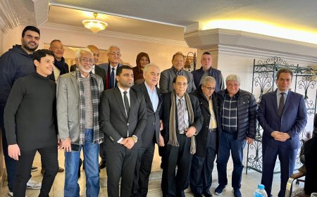 مأدبة غداء رفيعة المستوى تجمع قادة السلام العرب في القاهرة