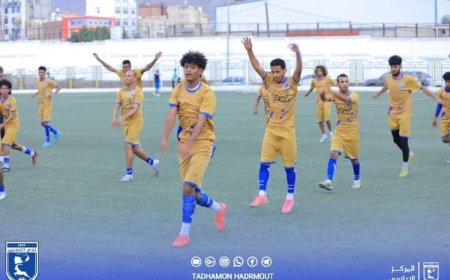 تضامن حضرموت يستعد بكل قوة لخوض نهائيات كأس الدوري اليمني