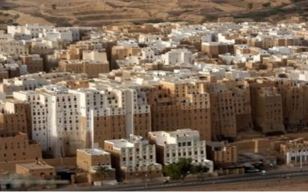 نظام إنذار مبكر لحماية مدينة شبام التاريخية من السيول