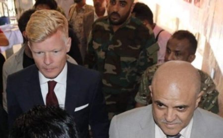 المبعوث الأممي غروندبرغ يصل إلى تعز.. عقب لقائه طارق صالح
