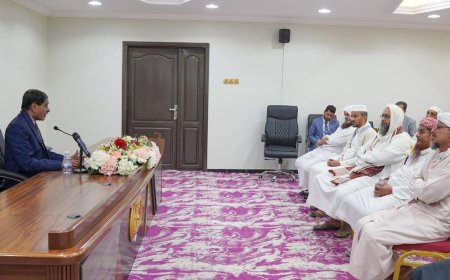 البحسني يلتقي المشايخ والعلماء والدعاة في حضرموت