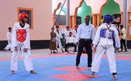 اليوم اختتام البطولة المدرسية السابعة عشرة للتايكواندو