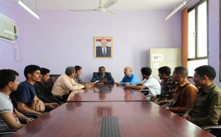 المحولي يؤكد على أهمية التحصيل العلمي للطلاب المبتعثين إلى الجزائر