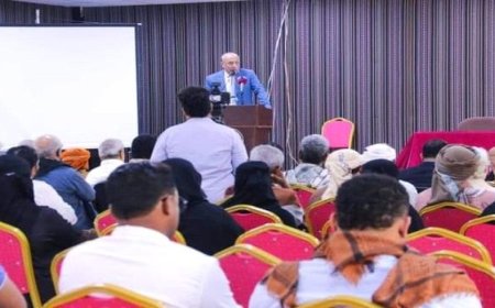 الكثيري يعقد في المكلا لقاء بأعضاء الجمعية الوطنية في حضرموت