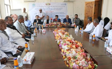 تدشين حملة التحصين ضد مرض طاعون المجترات الصغيرة وجدري الأغنام والماعز 