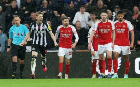 الدوري الإنجليزي..آرسنال يستقبل نيوكاسل والمان سيتي يلعب مع بورنموث