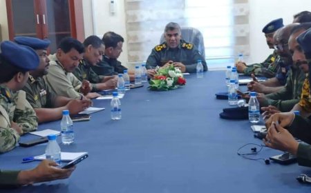 اجتماع أمني بالمكلا يناقش الخطة الأمنية خلال شهر رمضان المبارك