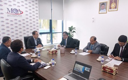 باحميد يبحث مع الوكالة الماليزية للتأهيل التعاون في مجال الاعتماد الأكاديمي وضمان الجودة